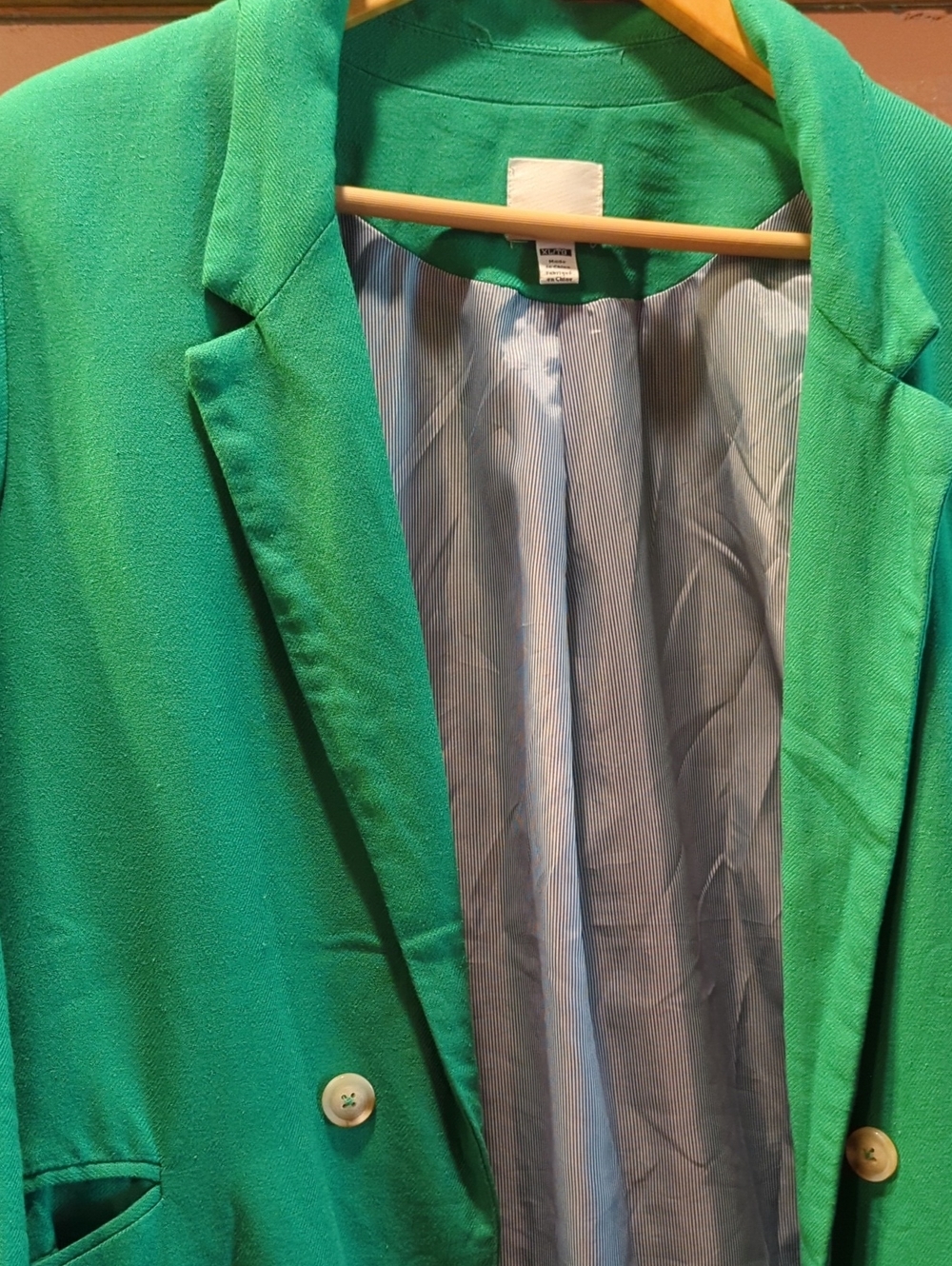 Jules & Leopold Bright Green Women's Blazer Jacket